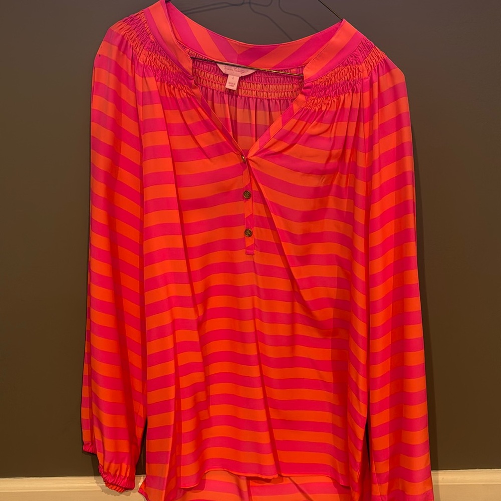 Lilly Pulitzer size Large Elsa Blouse